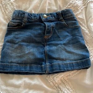 2t girls jean skirt
